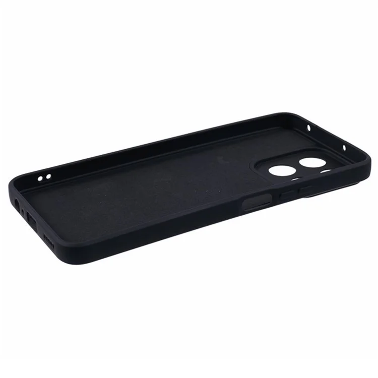 WANLONFENG RB2 Serie für Honor Play 60 Plus 5G Case Soft TPU Cover mit Bildschirmschutz - Schwarz