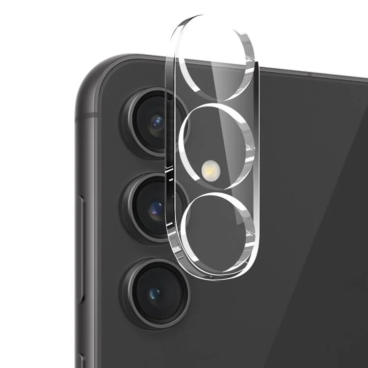 NORTHJO For Samsung Galaxy S24 FE TPU Phone Case Set with Front Screen Protector and Lens Film