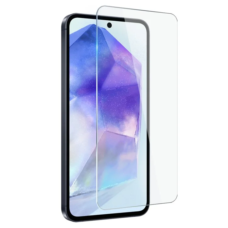 NORTHJO For Samsung Galaxy A55 5G TPU Phone Case Set with Front Screen Protector and Lens Film
