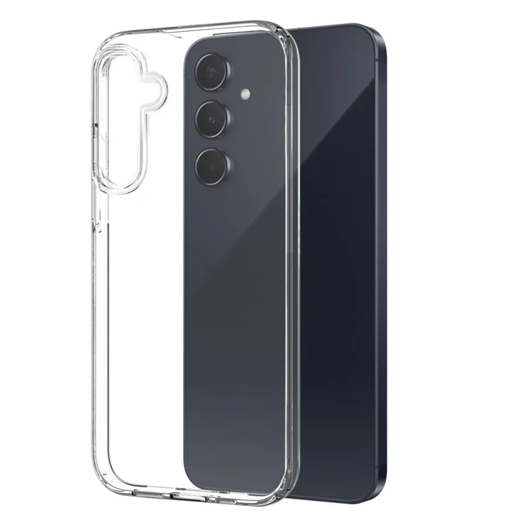 NORTHJO For Samsung Galaxy A55 5G TPU Phone Case Set with Front Screen Protector and Lens Film