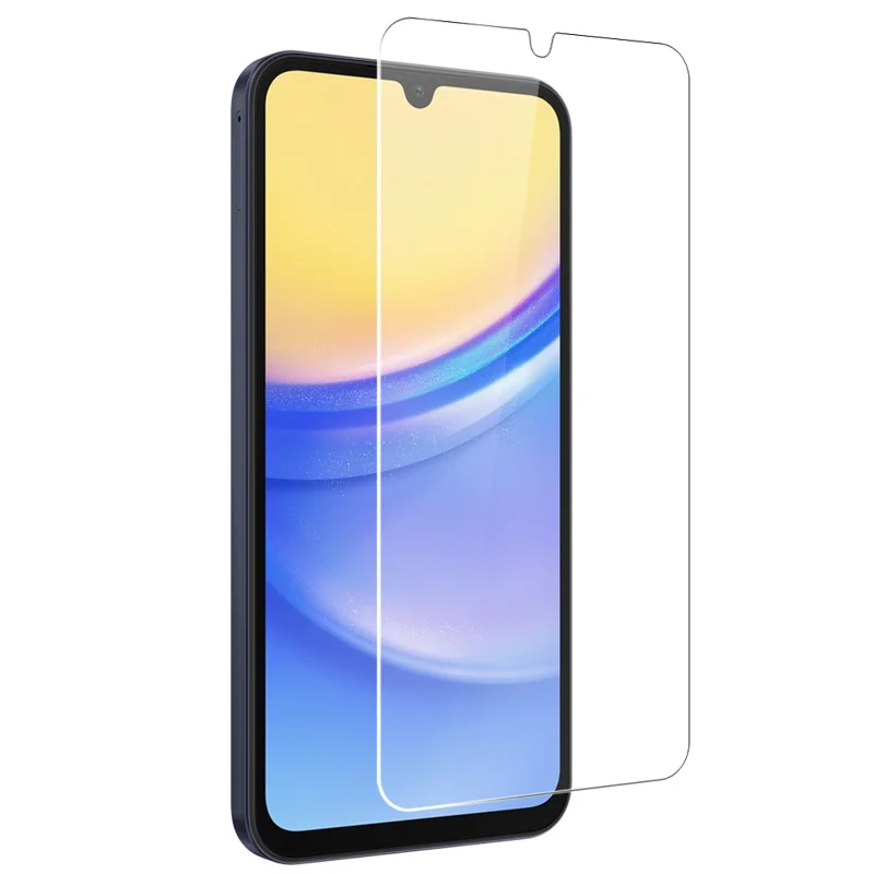 NORTHJO For Samsung Galaxy A15 4G  /  5G TPU Phone Case Set with Front Screen Protector and Lens Film