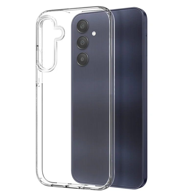 NORTHJO For Samsung Galaxy A15 4G  /  5G TPU Phone Case Set with Front Screen Protector and Lens Film