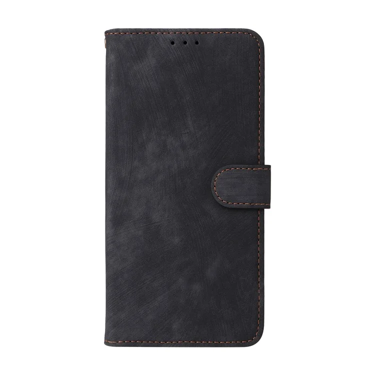 Pour Honor X6b 4G Étui Blocage RFID Portefeuille Support Téléphone Couverture en Cuir PU avec Sangle - Noir