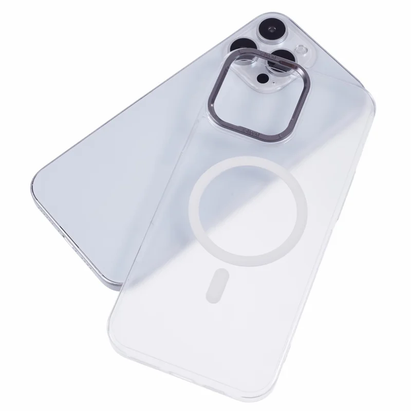 X-LEVEL Misty Series For iPhone 16 Pro Max Case Compatible with MagSafe PC+Glass Matte Phone Cover - Matte White