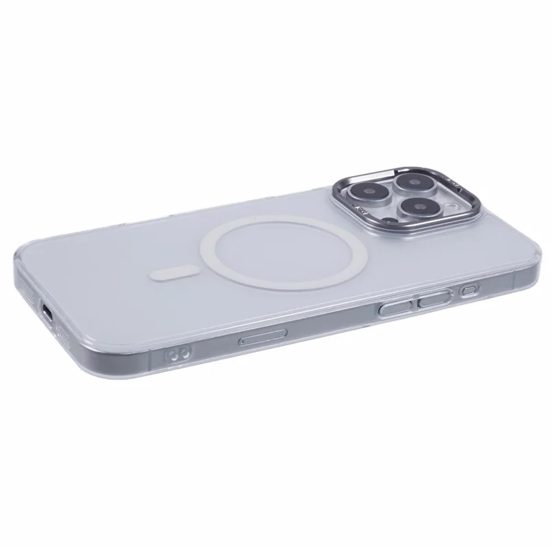 X-LEVEL Misty Series For iPhone 16 Pro Max Case Compatible with MagSafe PC+Glass Matte Phone Cover - Matte White