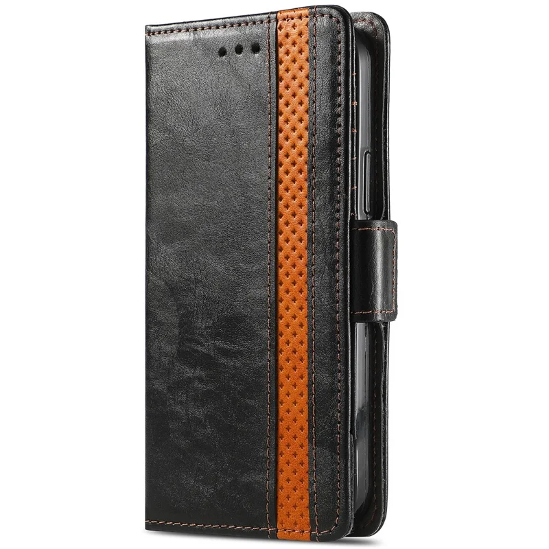 For Nothing CMF Phone 1 Phone Cases CASENEO PU Leather Cover Stand with RFID Blocking Wallet - Black