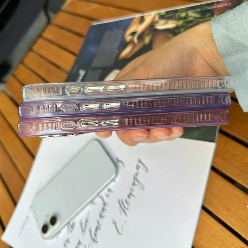 For iPhone 16 Plus Case Feather Pattern TPU+PC Anti-Scratch Phone Cover - Pink