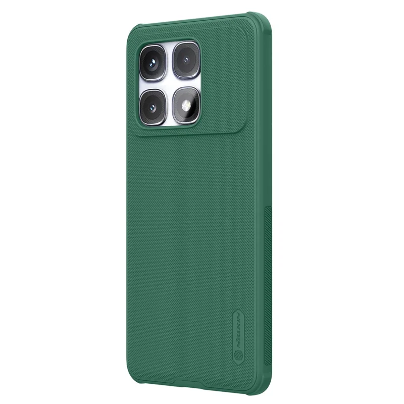 NILLKIN Super Frosted Shield Pro For Xiaomi Redmi K70 Ultra Case Matte PC+TPU Phone Cover - Green
