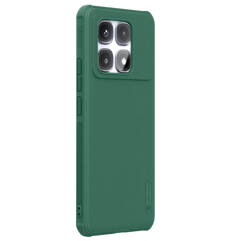 NILLKIN Super Frosted Shield Pro For Xiaomi Redmi K70 Ultra Case Matte PC+TPU Phone Cover - Green