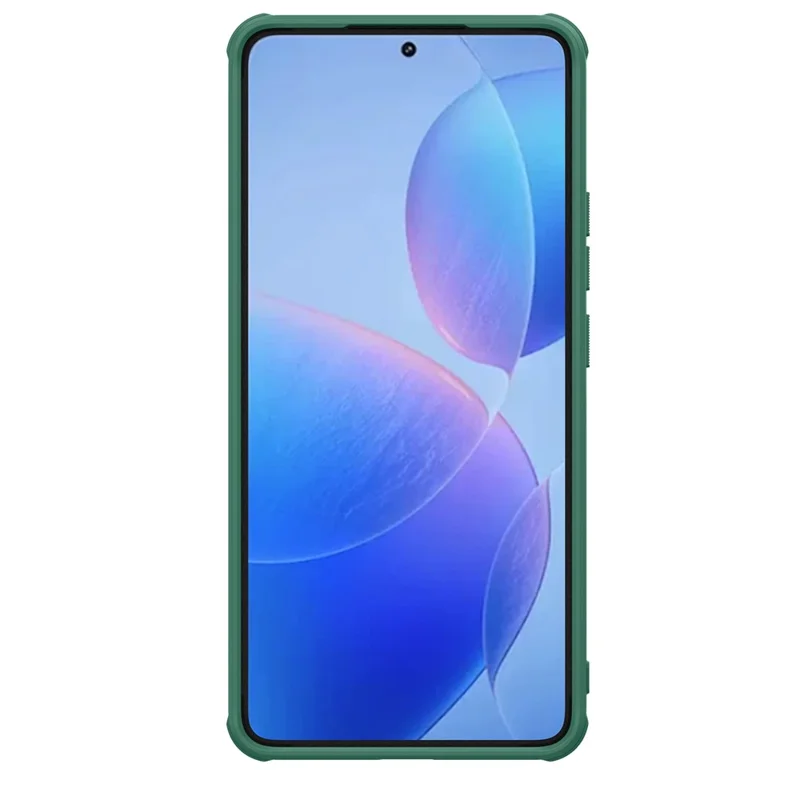 NILLKIN Super Frosted Shield Pro For Xiaomi Redmi K70 Ultra Case Matte PC+TPU Phone Cover - Green