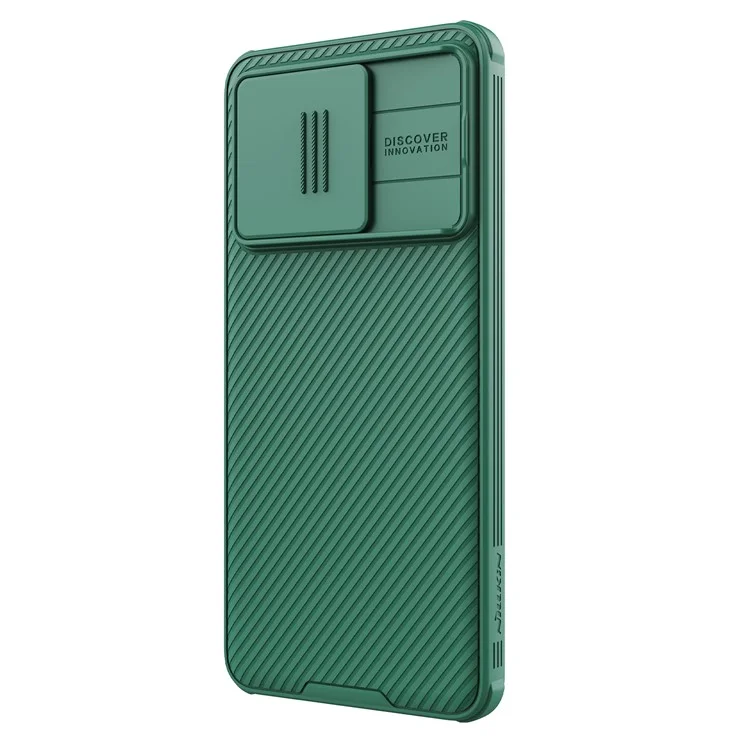 NILLKIN Camshield Pro Series для Xiaomi Redmi K70 Ultra Чехол PC + TPU Slide Camera Lid Phone Cover - Зеленый