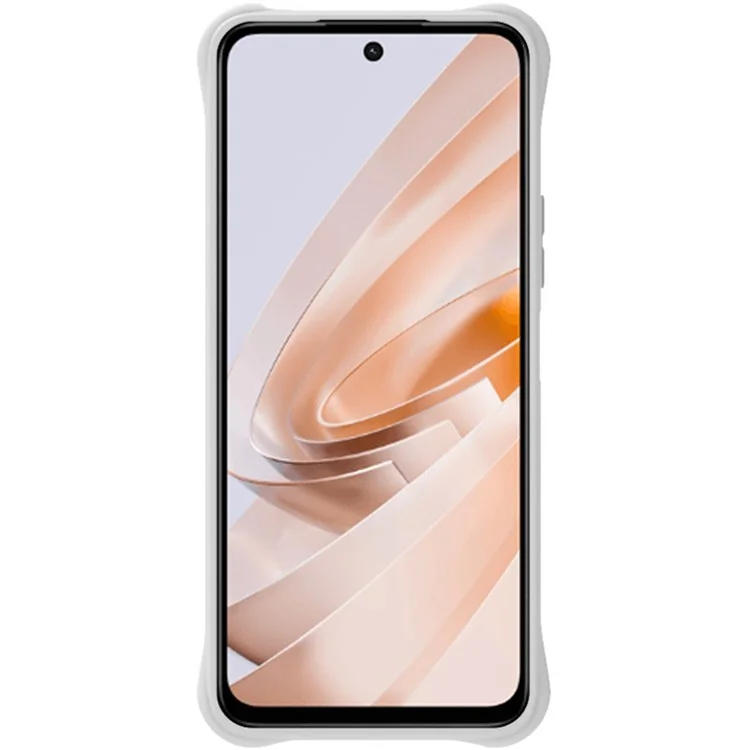 IMAK UC-6 Series para Xiaomi Redmi 13 5G / 4G / Poco M6 4G / Redmi Note 13R 5G Carcasa TPU Mate - Blanco Mate