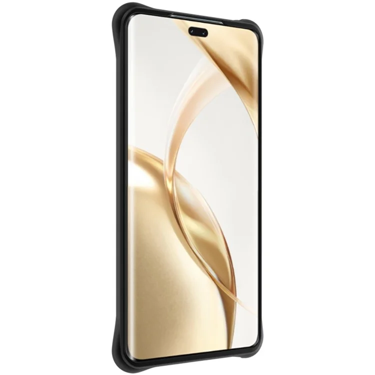 IMAK UC-6 Series для Honor 200 Pro 5G TPU Case Усиленные углы Матовый чехол для телефона - Матовый черный