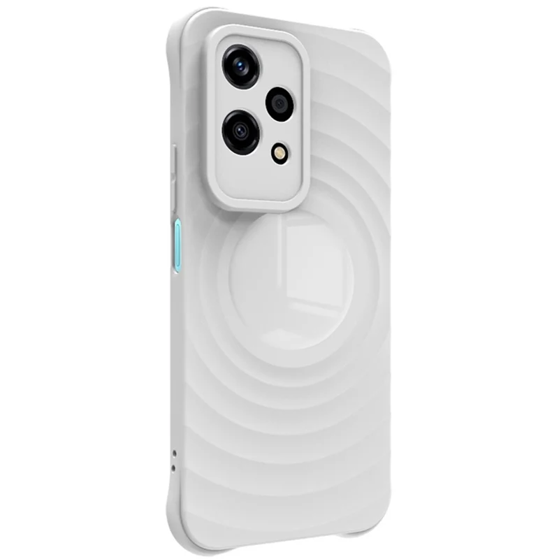 IMAK UC-6 Series for Honor 200 Lite Case Matte Anti-Fingerprint Soft TPU Phone Cover - Matte White