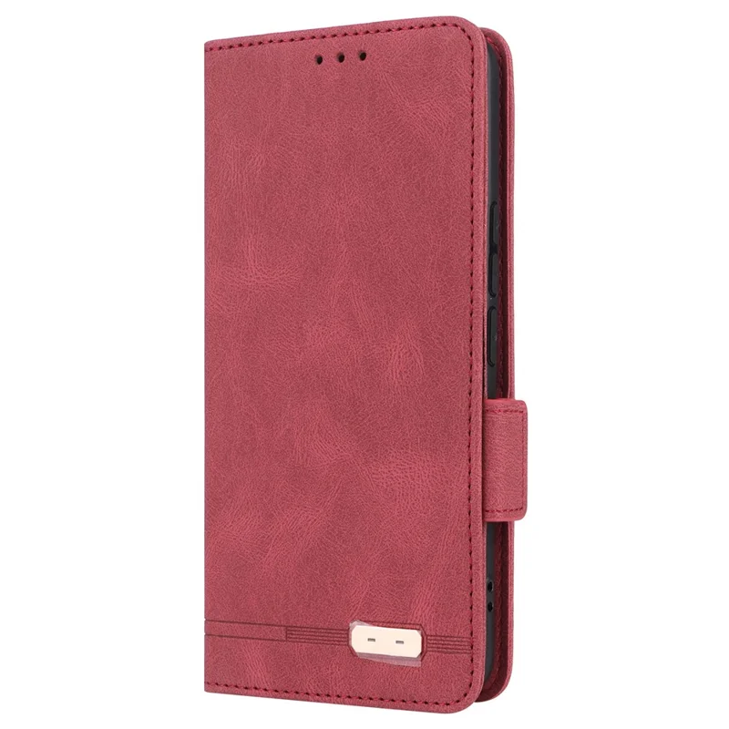 For Honor 200 5G Case Leather Wallet Flip Phone Cover with Hardware Decor - Rose