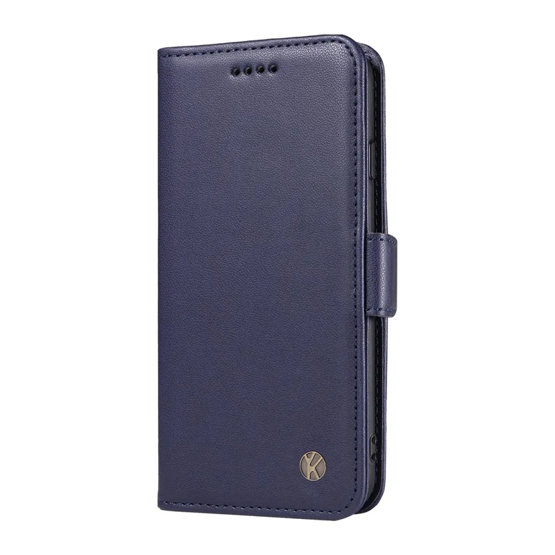 YIKATU YK-003 For Realme GT 6 5G Case Wallet Flip Shockproof PU Leather Phone Cover - Sapphire