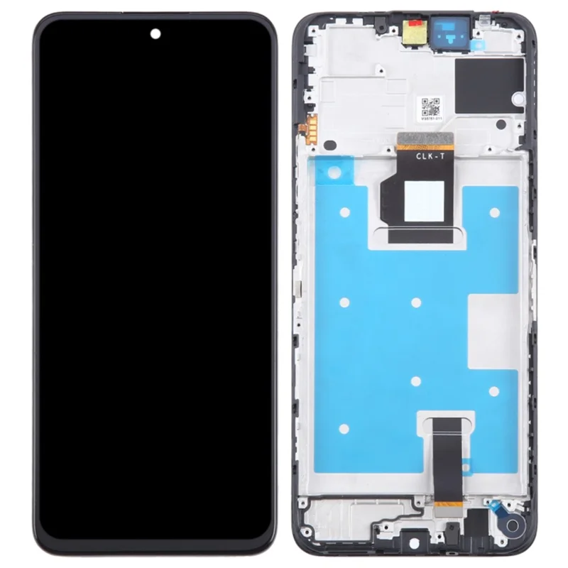 For Honor X7b 4G Grade C LCD Screen and Digitizer Assembly + Frame Replacement Part (Without Logo)