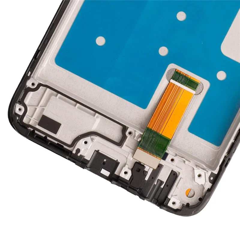 For Honor X6a 4G Grade C LCD-Bildschirm und Digitizer-Montage + Rahmenersatzteil (ohne Logo)