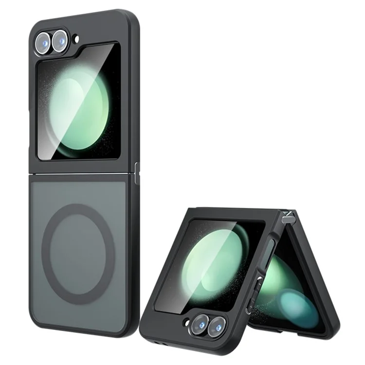 For Samsung Galaxy Z Flip6 5G Case Compatible with MagSafe Skin-Touch TPU+PC Phone Cover