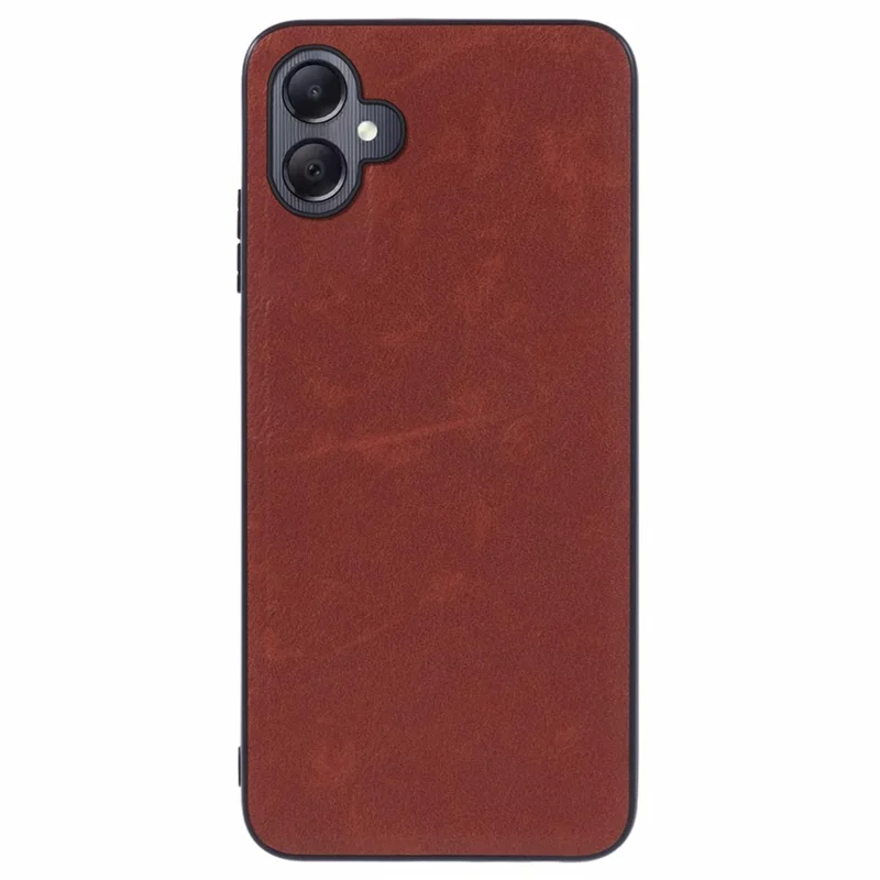 For Samsung Galaxy A17 5G / A17 4G / A06 4G / A06 5G Case Retro Leather Back Cover Non-Slip and Shockproof - Brown