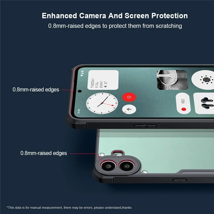 Bulk Purchasing XUNDD For Nothing CMF Phone 1 Case TPU+Acrylic Protective Thin Phone Cover