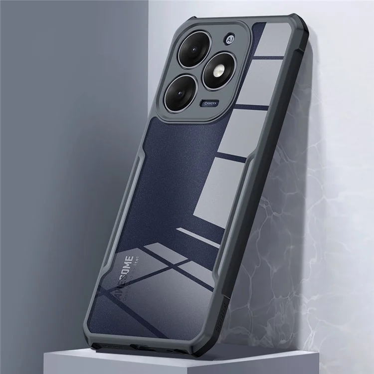 XUNDD For itel A50 Case TPU + Acrylic Fall-Proof Phone Cover