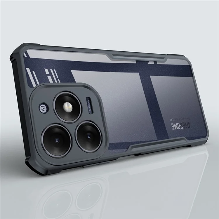 XUNDD For itel A50 Case TPU + Acrylic Fall-Proof Phone Cover