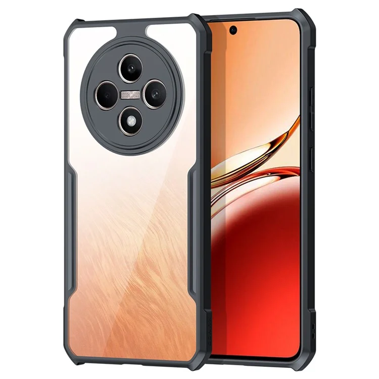 XUNDD Pour Oppo Reno12 F 4G / 5G Coque TPU + Acrylique Résistante aux Chutes