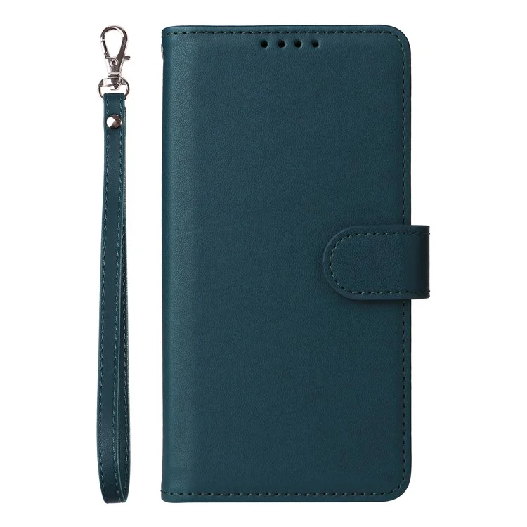 BETOPNICE 005 Para Xiaomi Redmi 13C 5G / 13C 4G / 13R 5G / Poco M6 5G Capa de Couro Sintético Carteira de Telefone - Azul