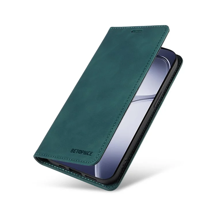 BETOPNICE 003 For Xiaomi Redmi K70 Ultra Wallet Case Stand Leather Phone Cover - Green