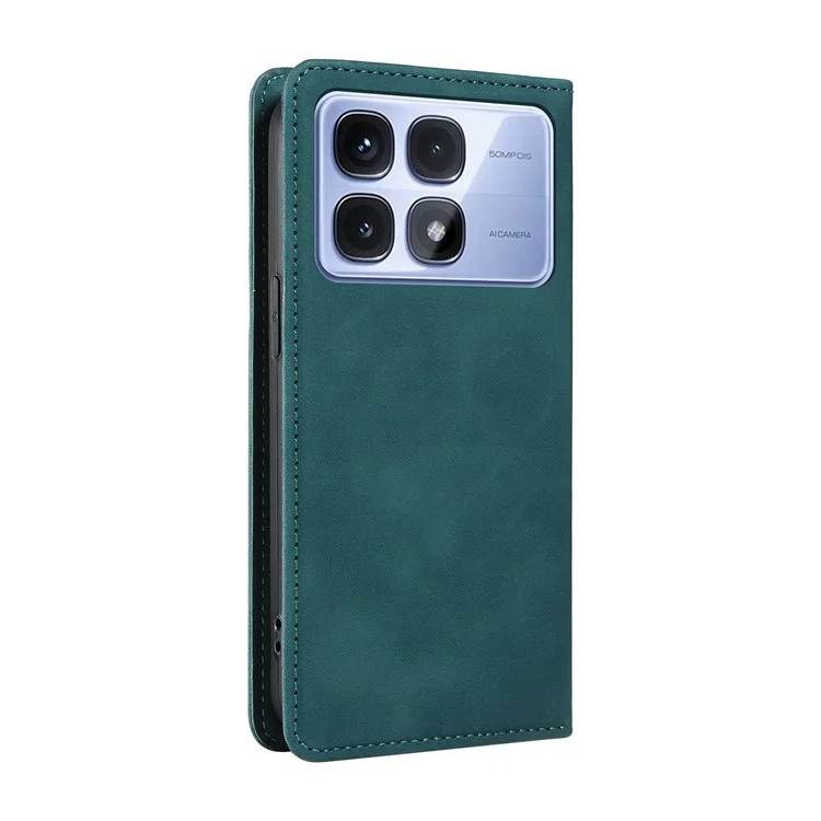 BETOPNICE 003 For Xiaomi Redmi K70 Ultra Wallet Case Stand Leather Phone Cover - Green