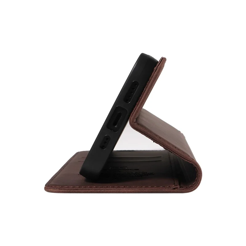 BETOPNICE 003 For Samsung Galaxy A06 4G Wallet Case Leather Phone Cover with Stand - Brown