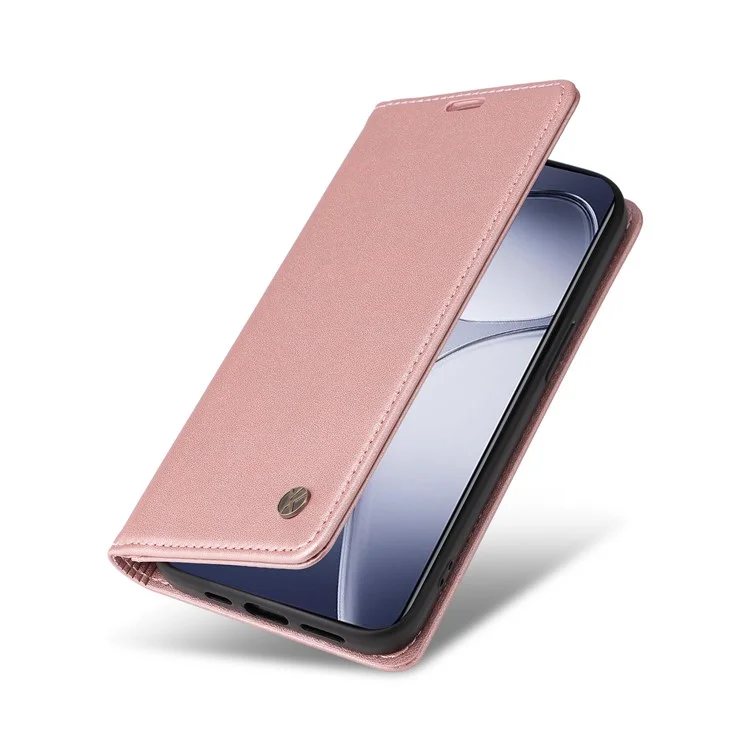 Yikatu Yk-001 Для Xiaomi Redmi K70 Ultra Case Stand Leather Phone Cople Сильный Магнитный Закрытие - Розовое Золото