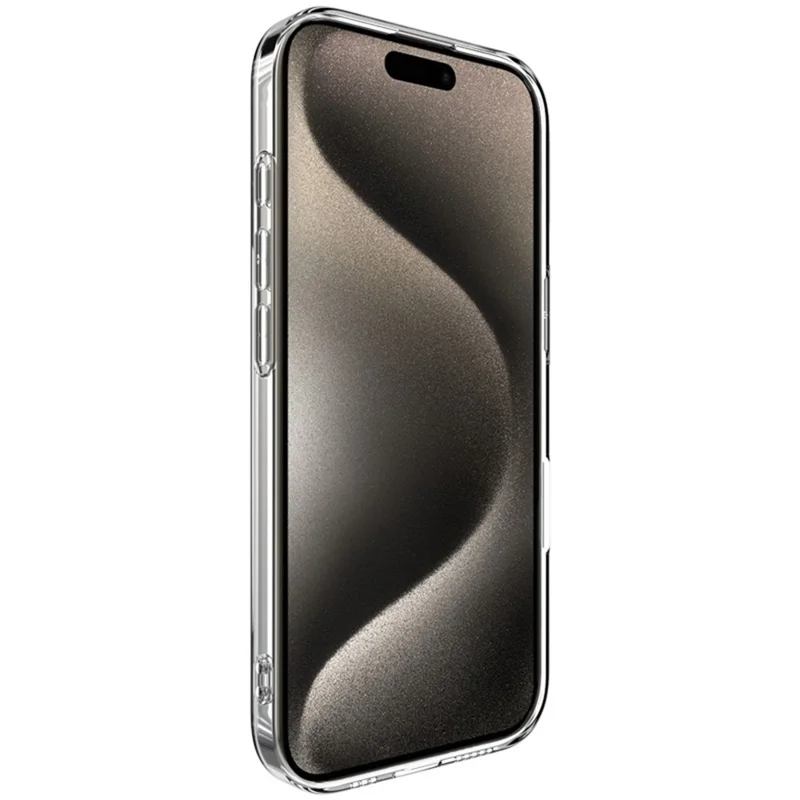 IMAK UX-5 Series per iPhone 16 Pro Custodia TPU Slim Cover telefonica HD Trasparente