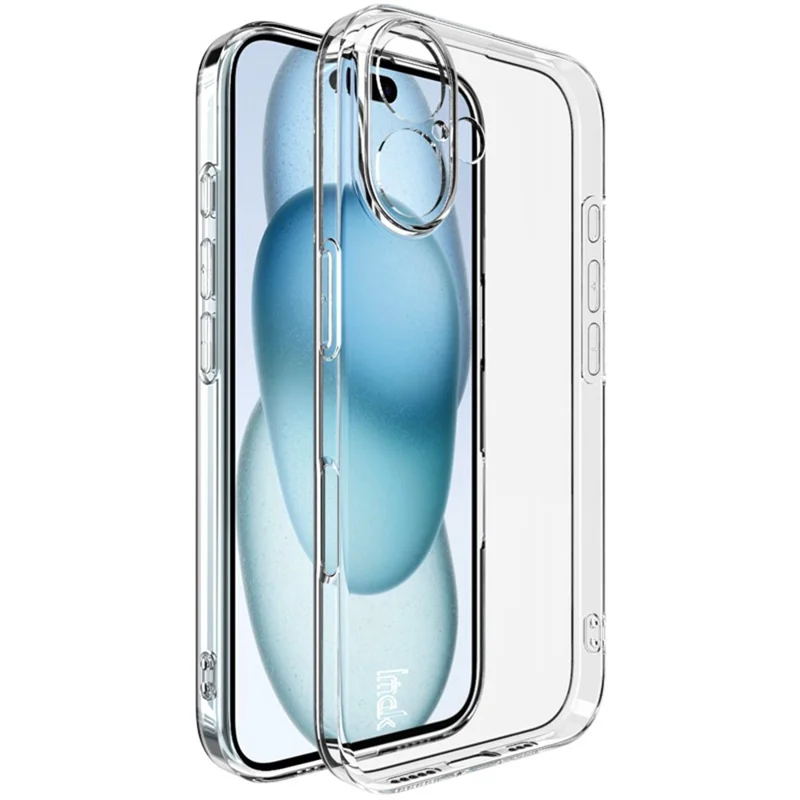 IMAK UX-5 Series for iPhone 16 Case Ultra Thin Anti-Scratch Clear TPU Phone Cover