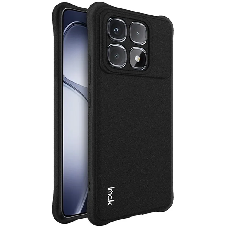 IMAK Für Xiaomi Redmi K70 Ultra Case TPU Handyhülle Airbag Stoßfest - Schwarz