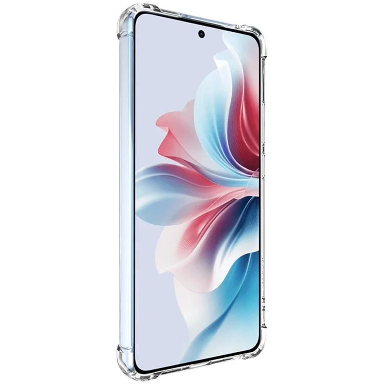 IMAK para Oppo F25 Pro 5G / Reno11 F 5G / Reno11 A 5G Carcasa PC+TPU Transparente Funda Protectora