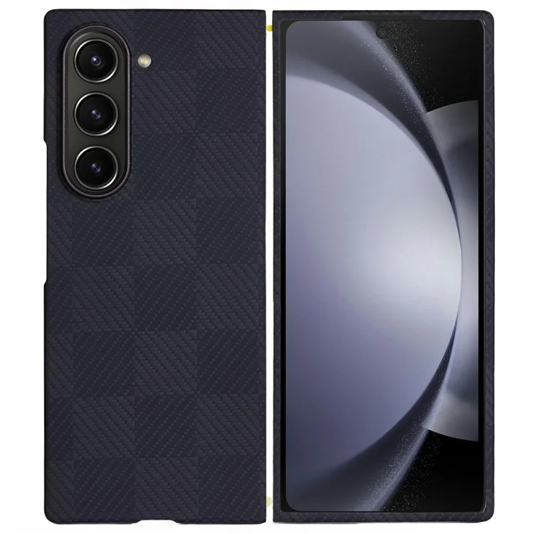 Pour Samsung Galaxy Z Fold5 5G Case de Carbone Texture de Fibre Aramide Couverture de Téléphone Compatible Avec Magsafe