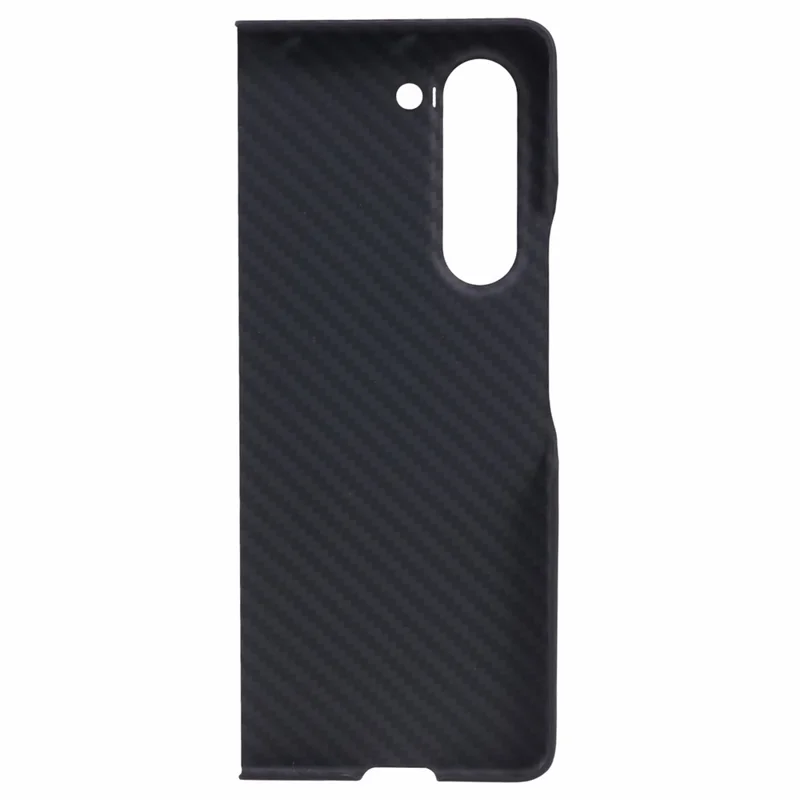 Pour Samsung Galaxy Z Fold6 5G Case 1500d Texture Grossière Couverture de Téléphone en Fibre Aramide Robuste - Noir