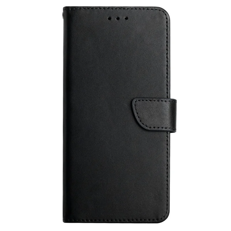 HT02 Para OnePlus Nord 4 Case Genuine Cow Leather Textura Nappa Textura - Preto
