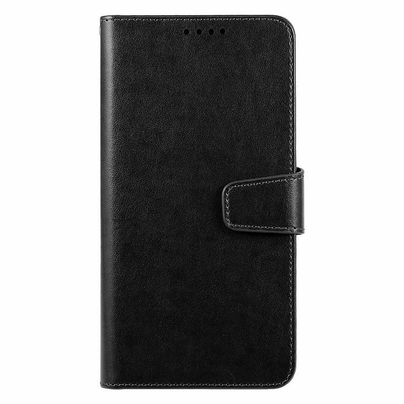 For iPhone 16 Pro Max Case Card Holder Wallet Leather Phone Cover - Zwart