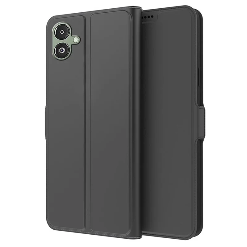 Per Samsung Galaxy A06 Case Custodia in TPU antishock Guscio in pelle Custodia per telefono - Nero