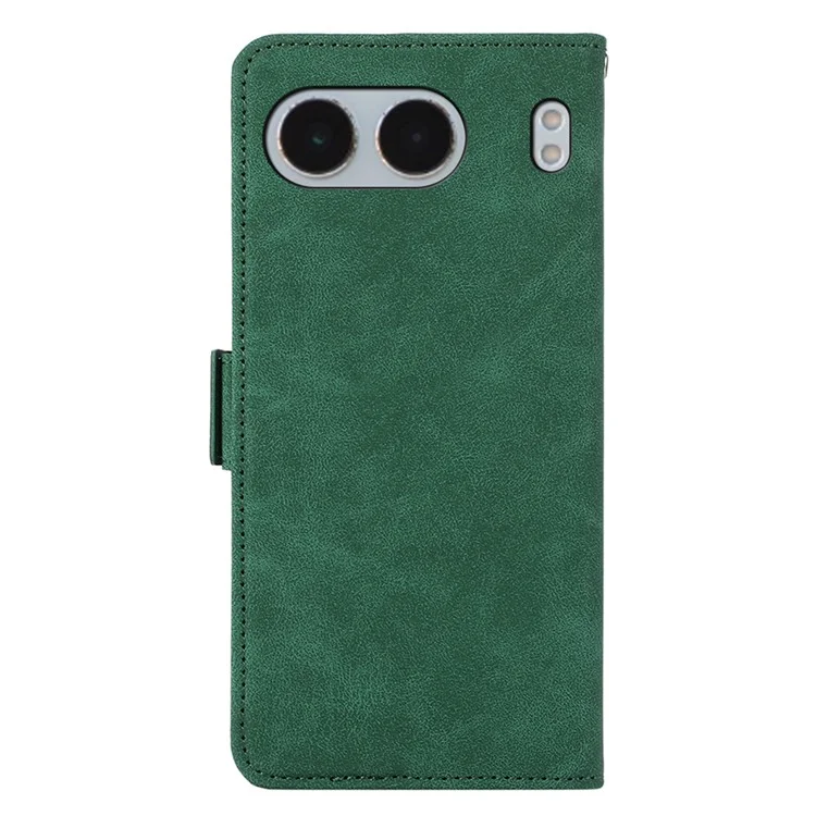 ABEEL Für OnePlus Nord 4 Case PU-Leder Folio Stand View RFID-Blockierung Handyhülle - Grün