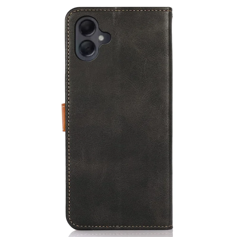 KHAZNEH For Samsung Galaxy A06 4G Wallet Phone Case Stand Leather Flip Cover - Black