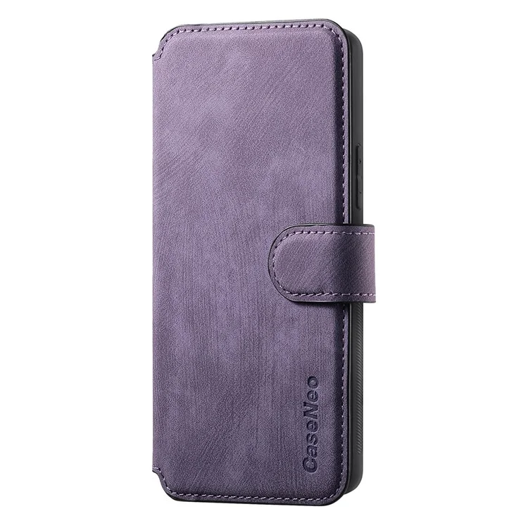 CASENEO MW-03 per Samsung Galaxy S23 Custodia Portafoglio Stand Staccabile 2-in-1 Custodia in Pelle - Viola