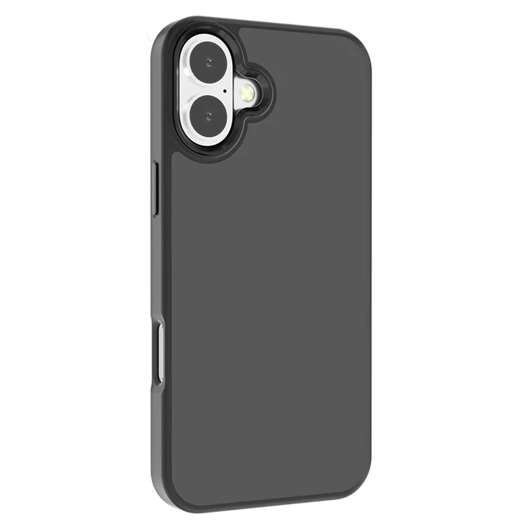 Для Iphone 16 Case Skin-Touch Matte TPU+PC Protective Phone Cover Phone - Черный