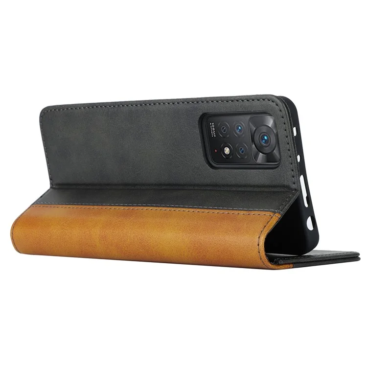 Para Xiaomi Redmi Nota 11 Pro Case Bezer - Preto+amarelo