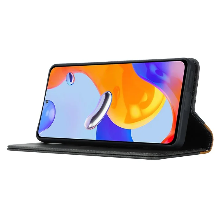 Para Xiaomi Redmi Nota 11 Pro Case Bezer - Preto+amarelo