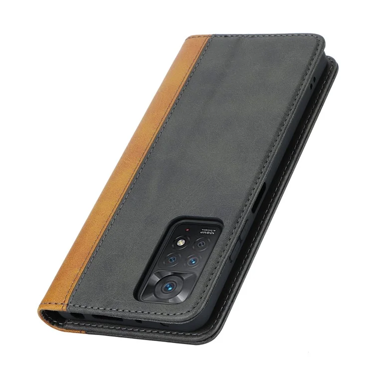 Para Xiaomi Redmi Nota 11 Pro Case Bezer - Preto+amarelo