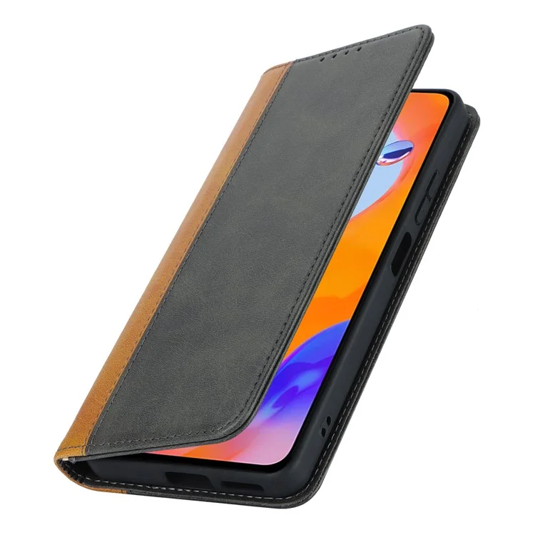 Para Xiaomi Redmi Nota 11 Pro Case Bezer - Preto+amarelo